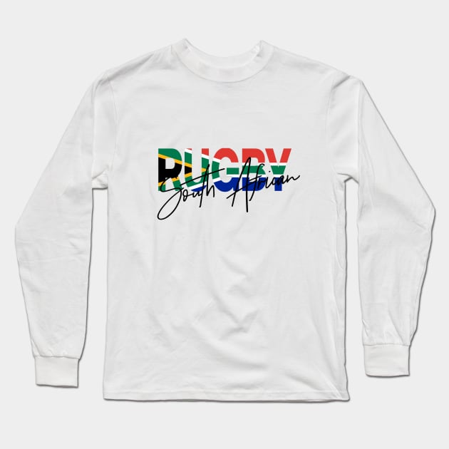 Rugby South African Long Sleeve T-Shirt by KindlyHarlot